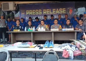 Polres Asahan Ungkap 8 Kasus Tindak Kejahatan
