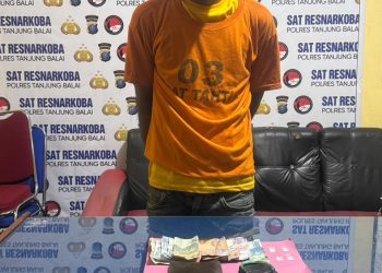 Pengedar Sabu di Pantai Burung Diringkus Polisi