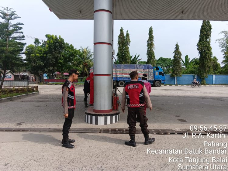 Sat Samapta Polres Tanjungbalai Gelar Patroli Kota di Siang Hari