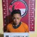 Tersangka saat di kantor polisi.