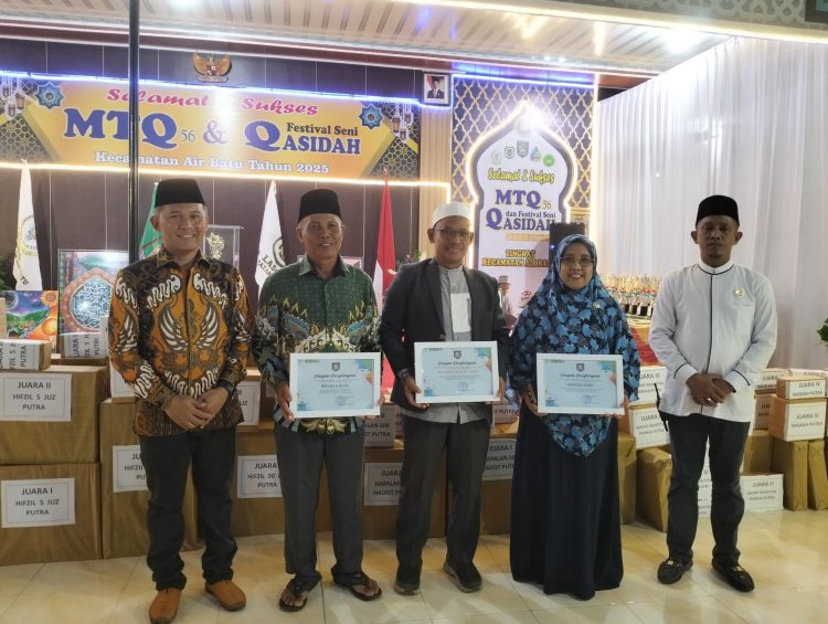 Air Genting Juara Umum MTQ Kecamatan Air Batu