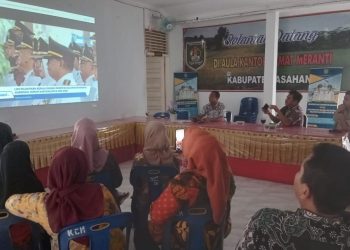 Camat Meranti Nobar Pelantikan Bupati dan Wakil Bupati Asahan