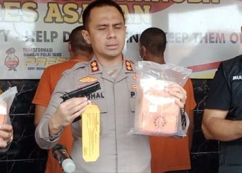 Gerebek Rumah Mantan TNI AL, Polres Asahan Temukan 10 kg Sabu dan Ratusan Proyektil