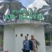 Ketua Satgas HKTI Sumut foto bersama ketua Satgas HKTI Asahan Ok Rasyid.