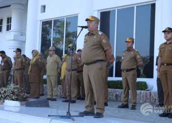 Di Apel Perdana, Bupati Asahan Janji Akan Fokus Ketahanan Pangan