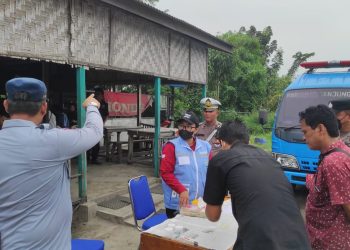 Polres Tanjungbalai Tes Urine Para Supir Angkutan Umum