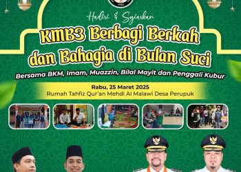 KMB3 Salurkan Bantuan ke Guru Ngaji,  BKM dan Bilal Mayit