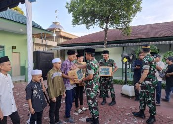 Kodim 0211/TT Jaga Silaturahmi Melalui Acara Buka Puasa Bersama