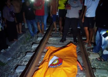 Seorang Pria di Asahan Tewas Tertabrak Kereta Api, Ini Videonya