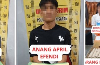 5 Tersangka Narkoba Diamankan Personel Polres Asahan