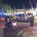 Personel Polres Tanjungbalai Gelar Blue Light Patrol