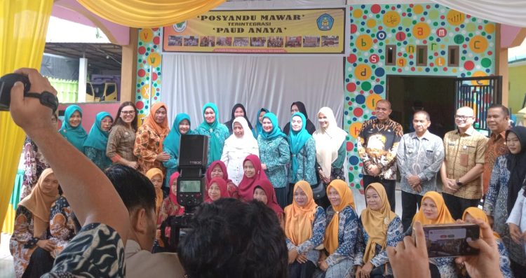 Tim Pembina Posyandu Provinsi Sumut Kunjungi Desa Tanjung Alam