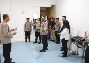 Itwasum Polri Kunker ke Polres Tanjungbalai