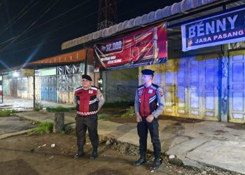Personel Sat Samapta Polres Tanjungbalai Gelar Patroli