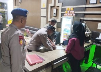 Personel Polres Tanjungbalai Gelar Razia Gabungan dengan TNI dan Pemko