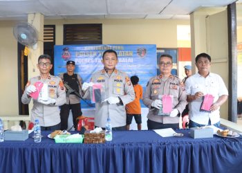 Dua Penjambret Handphone di Tanjungbalai Diringkus