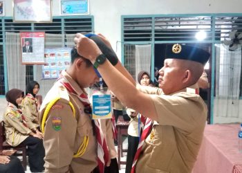 Kwarran Meranti Adakan Dianpinsat Pramuka Penegak Pandega