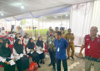 Wabup Labura Tinjau Seleksi CPPPK Tahap II