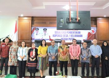 Wali Kota Tanjungbalai Buka Sosialisasi Pembentukan Koperasi Kelurahan Merah Putih