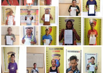 Polres Pematangsiantar Amankan 20 Terduga Pelaku Pungli