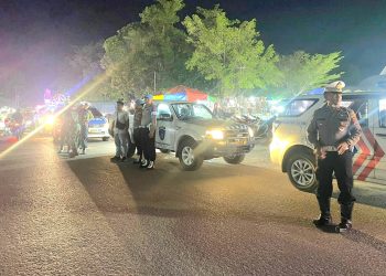 Ciptakan Situasi Kondusif, Polres Tanjungbalai dan TNI Setiap Malam Patroli