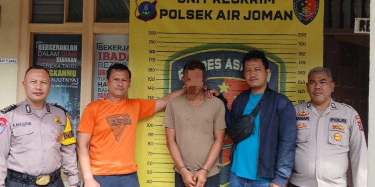 Pencuri Meja Tenis, Ditangkap Personel Polsek Air Joman