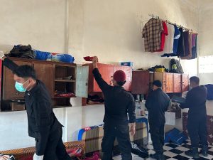 Razia di kamar lapas Labuhan Ruku.