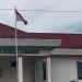Bendera Merah Putih yang dikibarkan di Kantor PN Kisaran.