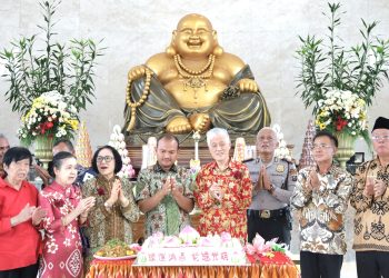 HUT Ke-60 Vihara Bhakti Maitreya, Wali Kota Tanjungbalai : Mari Perkuat Semangat Cinta Kasih dan Sinergitas Wujudkan Tanjungbalai EMAS