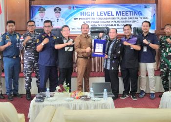 Wali Kota Tanjungbalai Buka High Level Meeting TP2DD dan TPID