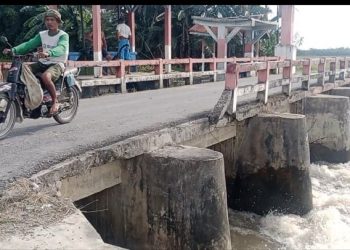 Bupati Asahan, Tolong Perbaiki Jembatan Dam Panca Arga 