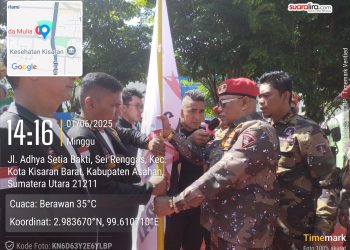 Ini Pesan Ketua DPC Grib Jaya Asahan Saat Lantik PAC Kisaran Barat