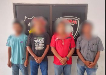 Main Judi, Empat Orang Diringkus Polisi