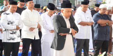 Wali Kota dan Wakil Wali Kota Tanjungbalai Sholat Idul Adha 2025 Bersama di Lapangan Sultan Abdul Jalil Rahmadsyah