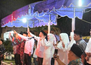 Wali Kota dan Wakil Wali Kota Tanjungbalai Lepas Pawai Takbir Meriahkan Idul Adha 1446 H