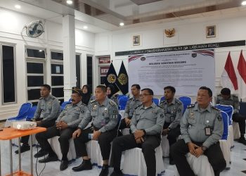 Kalapas Labuhan Ruku Ikuti Rapat Anev Bersama Dirjen Pemasyarakatan Secara Virtual