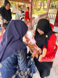 LP Labuhan Ruku Berikan Layanan Kesehatan Bagi Anak Balita Bawaan Warga Binaan