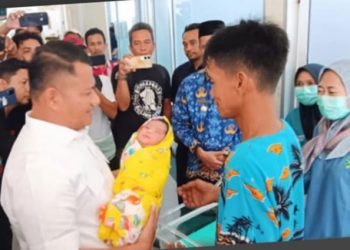 Bupati Asahan Tebus Biaya Persalinan Bayi di RS Permata Hati Kisaran 