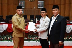 Wabup Batubara Sampaikan RPJMD Dalam Rapat Paripurna DPRD