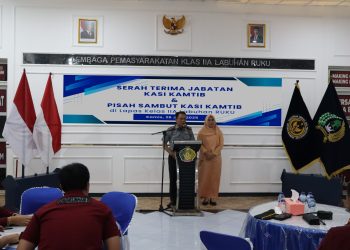 Samuel Joga Jabat Kasi Kamtib LP Labuhan Ruku Gantikan Haris Damanik 