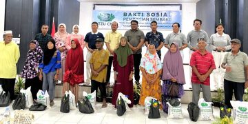 Yayasan Buddha Tzu Chi dan Wali Kota Tanjungbalai Bakti Sosial, Bagikan 1.000 Paket Sembako