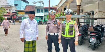 Ciptakan Kenyamanan Beribadah, Polres Tanjungbalai Pengamanan Ketat Saat Sholat Jumat