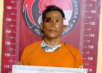 Dua Pengedar Sabu Diciduk Satres Narkoba Polres Tanjungbalai, Seorang Sembunyi Dalam Tong Air