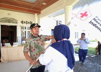 Wali Kota Tanjungbalai Lepas 37 PMR Ikuti Jumbara V di Langkat
