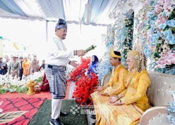 Suasana Lapangan Sepak Bola Siajam di Sei Bejangkar, Kecamatan Sei Balai, berubah total menjadi lautan sukacita.
