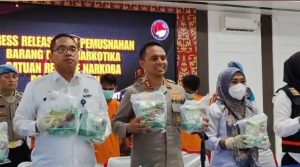 Empat Kurir Sabu Asal Aceh Ditangkap di Asahan