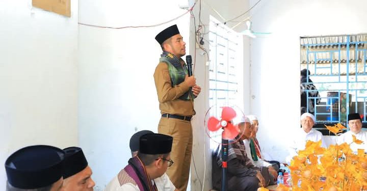 H. Samsul Tanjung menghadiri haul ke-89 Tuan Guru Air Hitam, Selasa (8/7/2025).