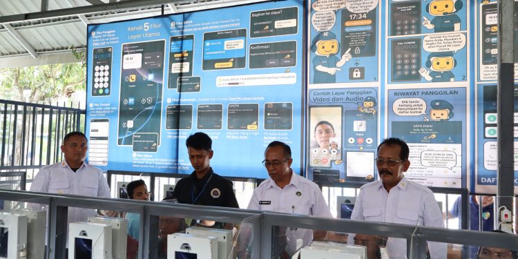 Lapas Labuhan Ruku Resmikan Wartelsuspas