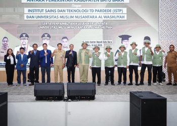 Bupati Batubara Teken MoU dengan 2 Perguruan Tinggi