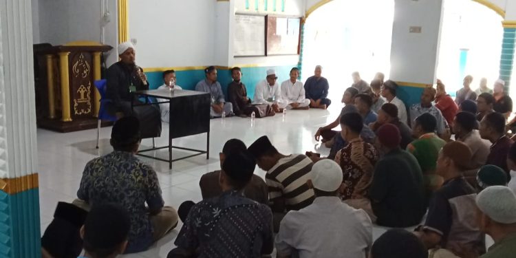 Warga Binaan di Lapas Labuhan Ruku Ikuti Tausiyah